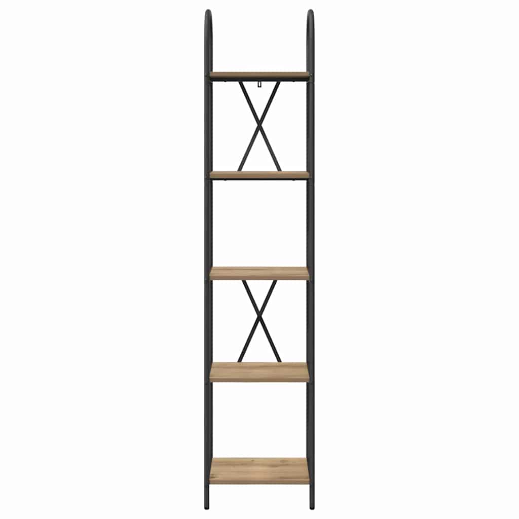 Bookshelf Artisan oak 40 x 30 x 183 cm Engineered wood