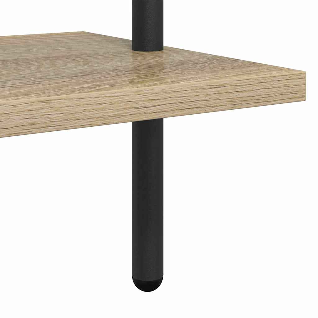Bookshelf Sonoma oak 60 x 24 x 168 cm Engineered wood