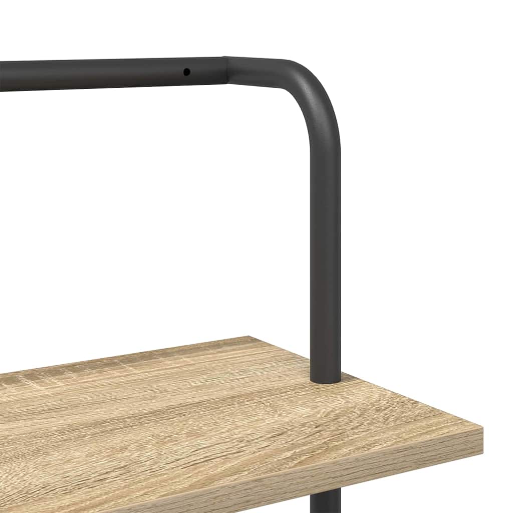 Bookshelf Sonoma oak 60 x 24 x 168 cm Engineered wood