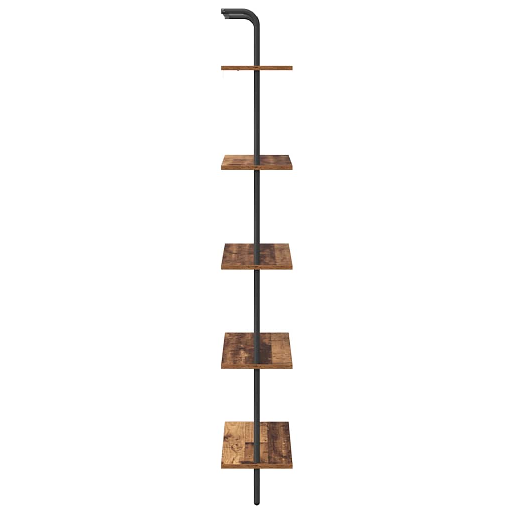 Bookshelf Old wood 60 x 24 x 168 cm Engineered wood