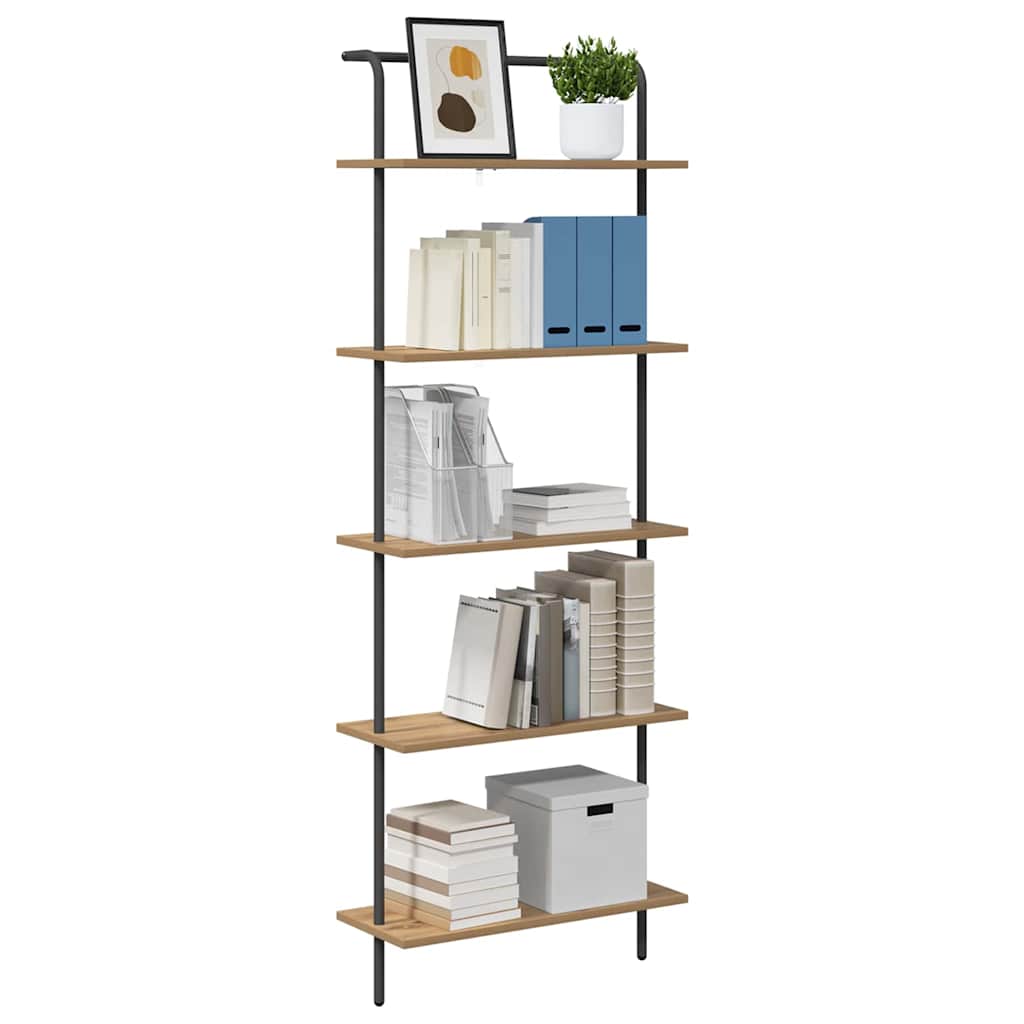 Bookshelf Artisan oak 60 x 24 x 168 cm Engineered wood