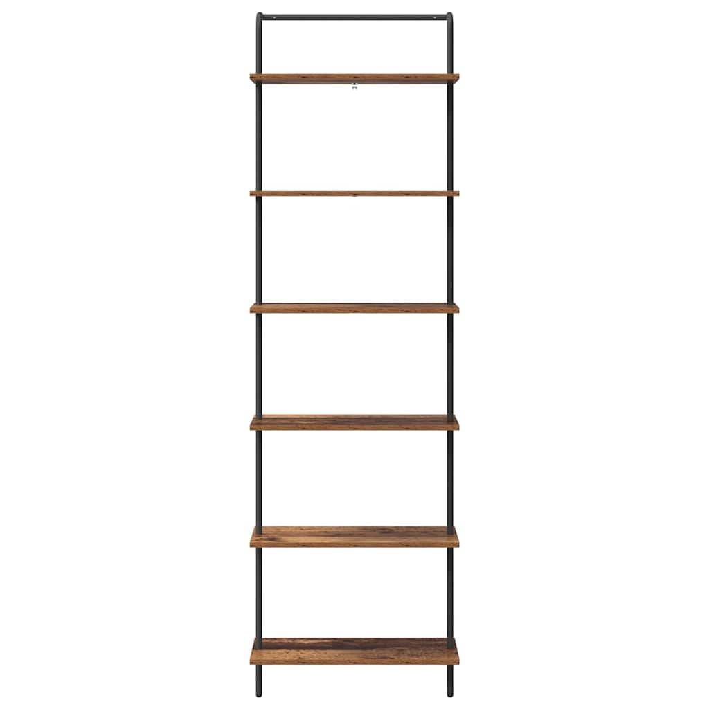 Bookshelf Old wood 60 x 24 x 203 cm Engineered wood