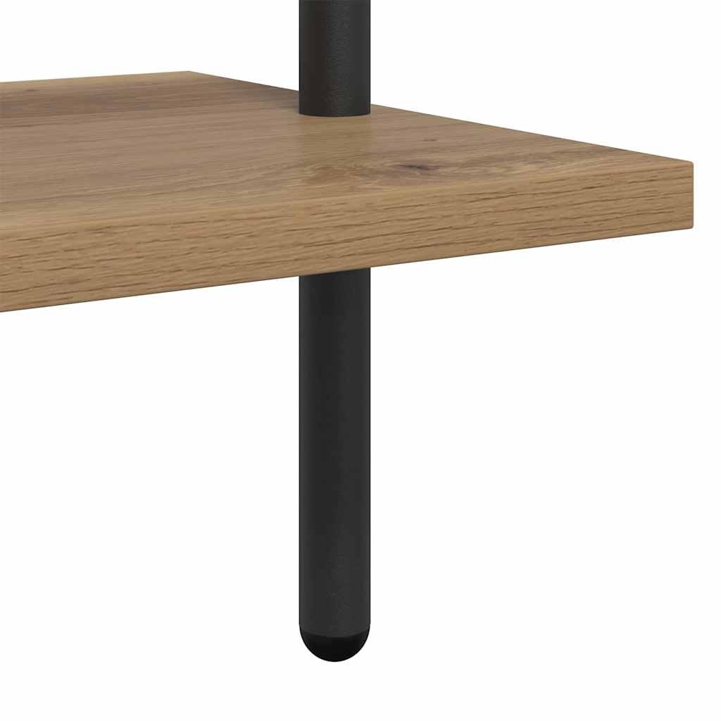 Bookshelf Artisan oak 60 x 24 x 203 cm Engineered wood