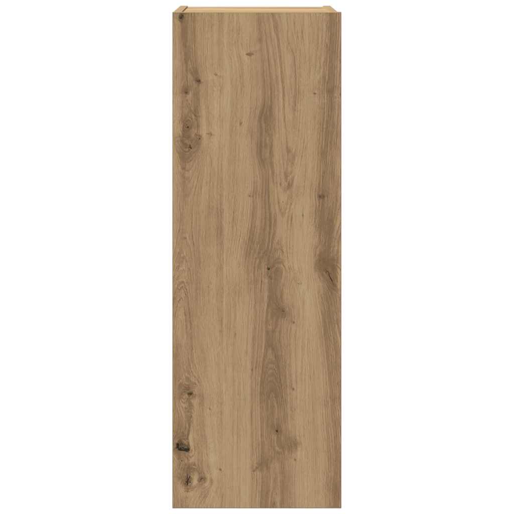 4 Piece TV Cabinet Set Artisan Oak Engineered Wood