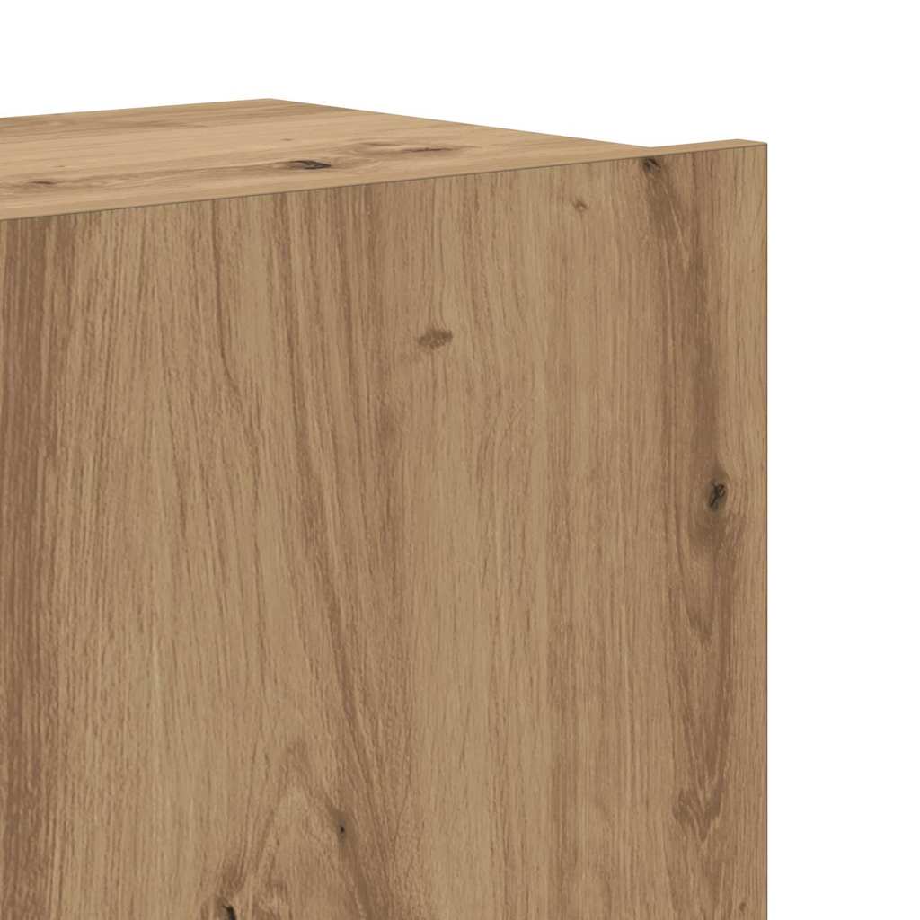6 Piece TV Cabinet Set Artisan Oak Engineered Wood