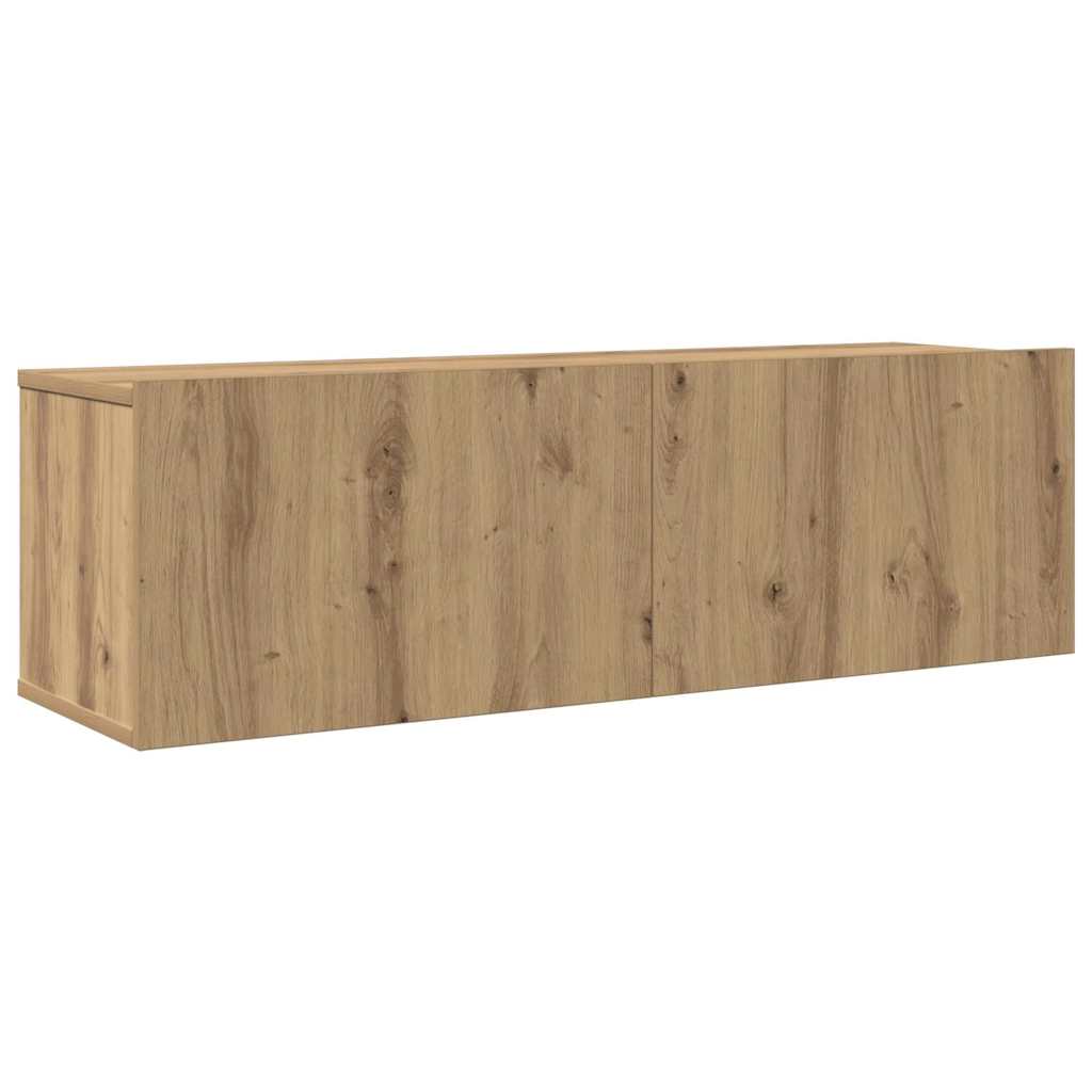 6 Piece TV Cabinet Set Artisan Oak Engineered Wood