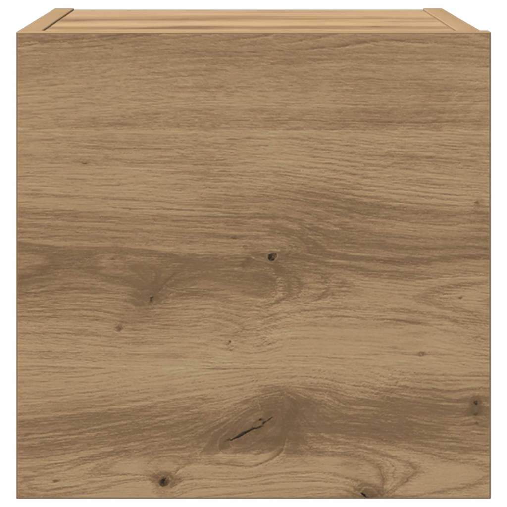 6 Piece TV Cabinet Set Artisan Oak Engineered Wood