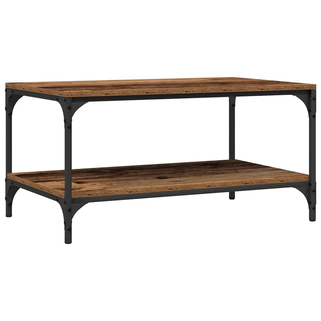 Coffee Table Old wood 80 x 50 x 40 cm Engineered wood