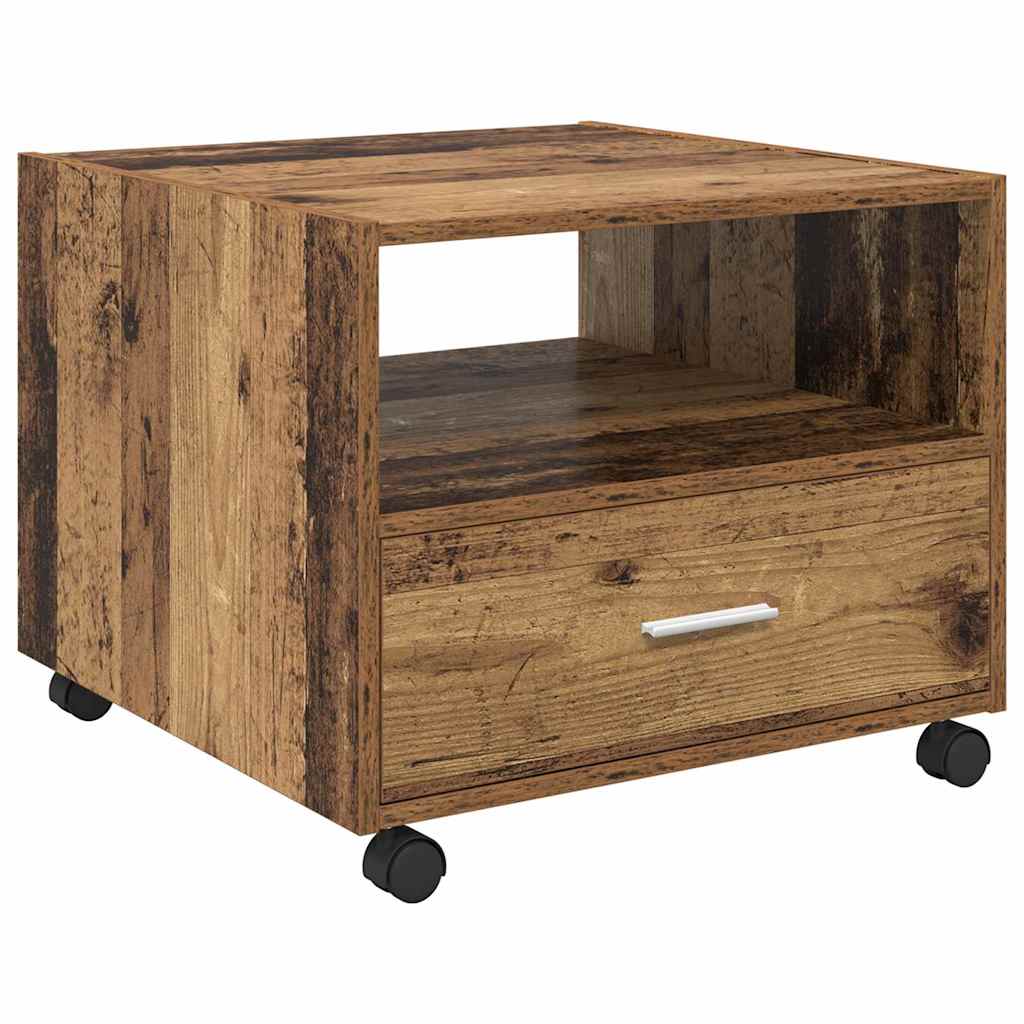 Coffee Table Old wood 55 x 55 x 45 cm Engineered wood