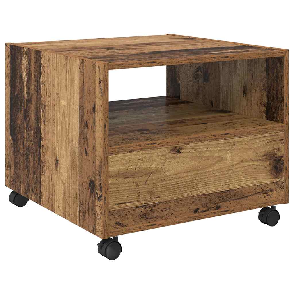 Coffee Table Old wood 55 x 55 x 45 cm Engineered wood