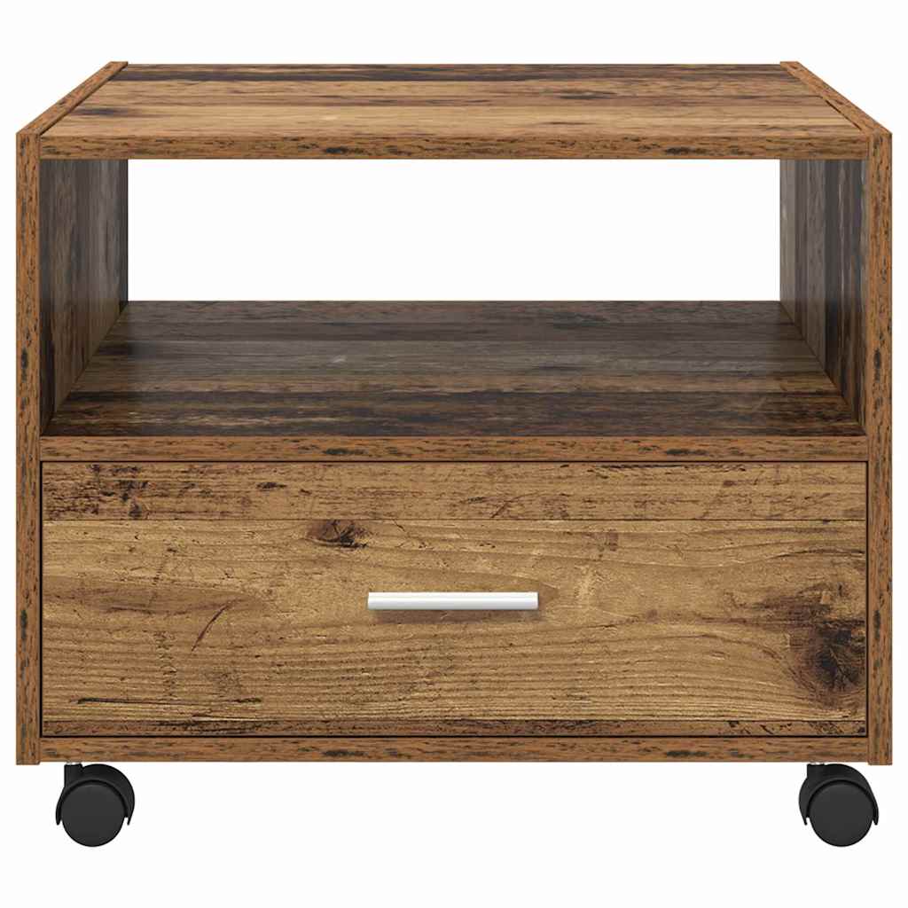 Coffee Table Old wood 55 x 55 x 45 cm Engineered wood