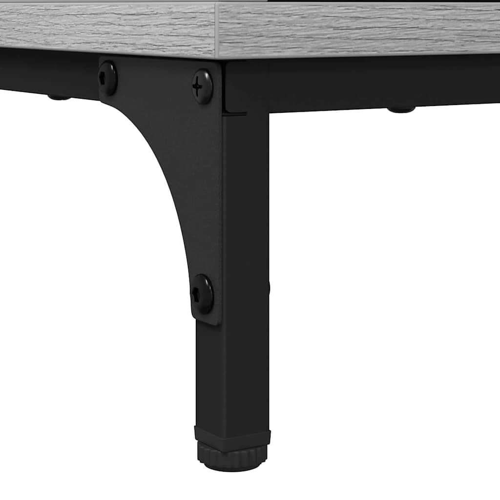 Coffee Table Grey sonoma 90 x 49 x 46 cm Engineered wood