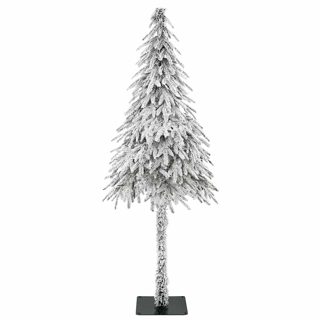 Christmas Tree with LED Strip Lights White 120 cm PE