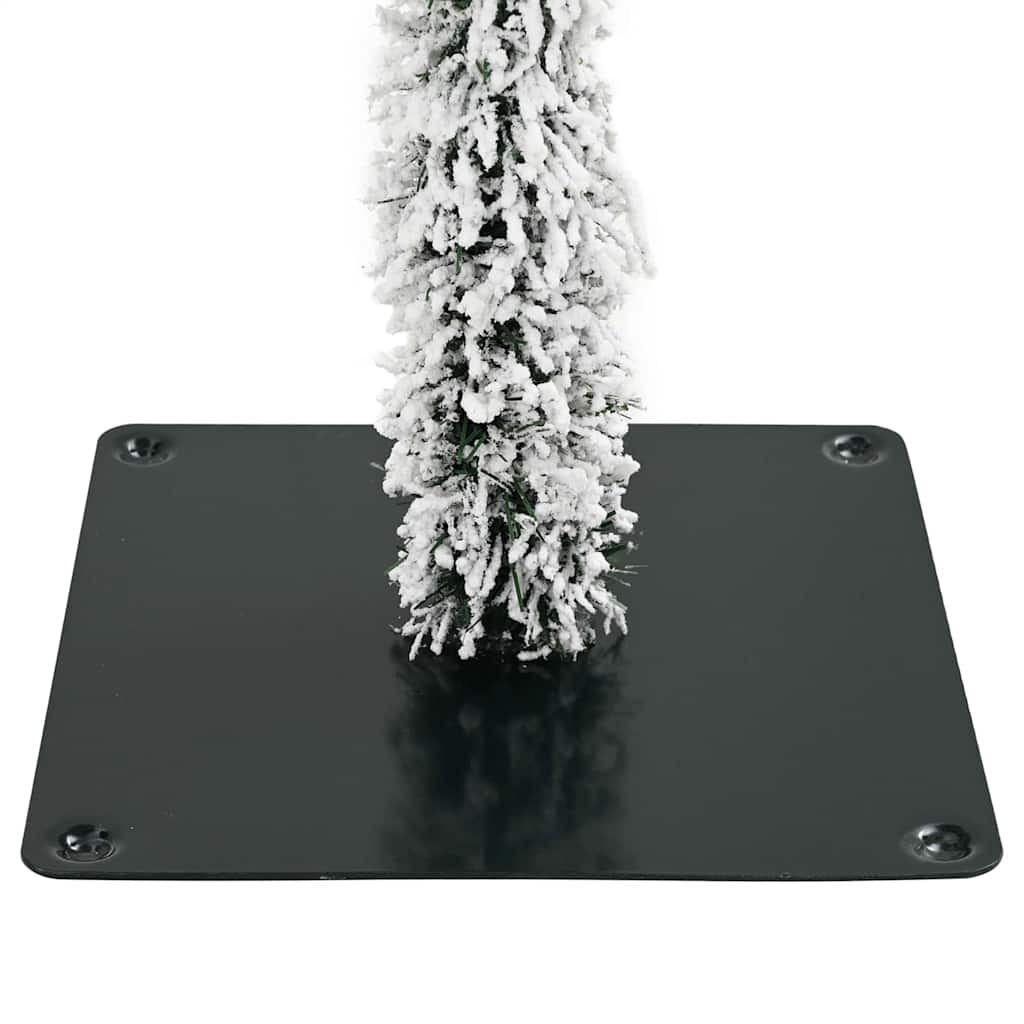 Christmas Tree with LED Strip Lights White 150 cm PE