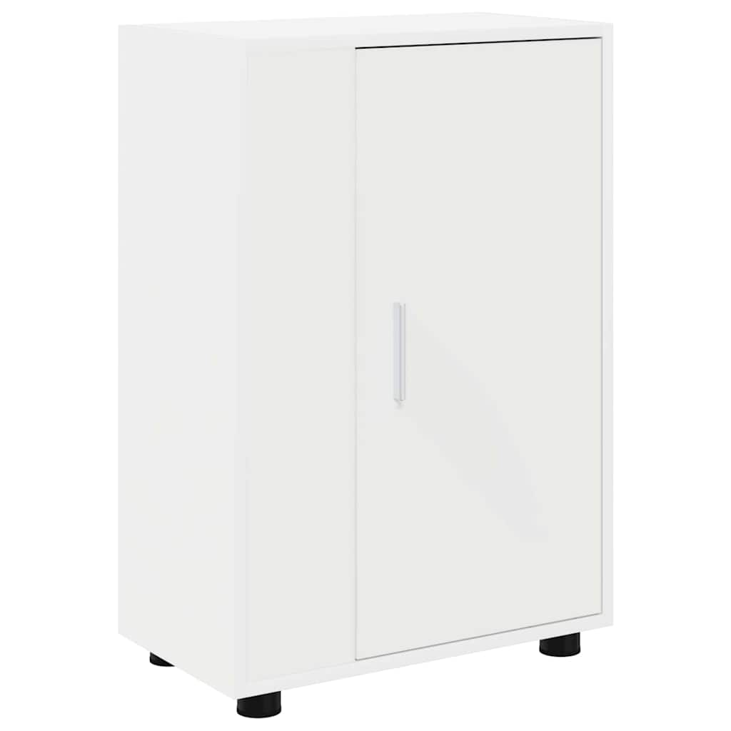4 Piece TV Cabinet Set Wall-mounted 4 pcs White Engineered wood