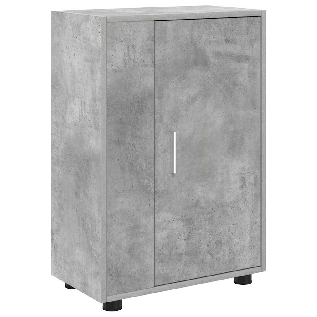 4 Piece TV Cabinet Set 4 pcs Concrete grey Engineered wood
