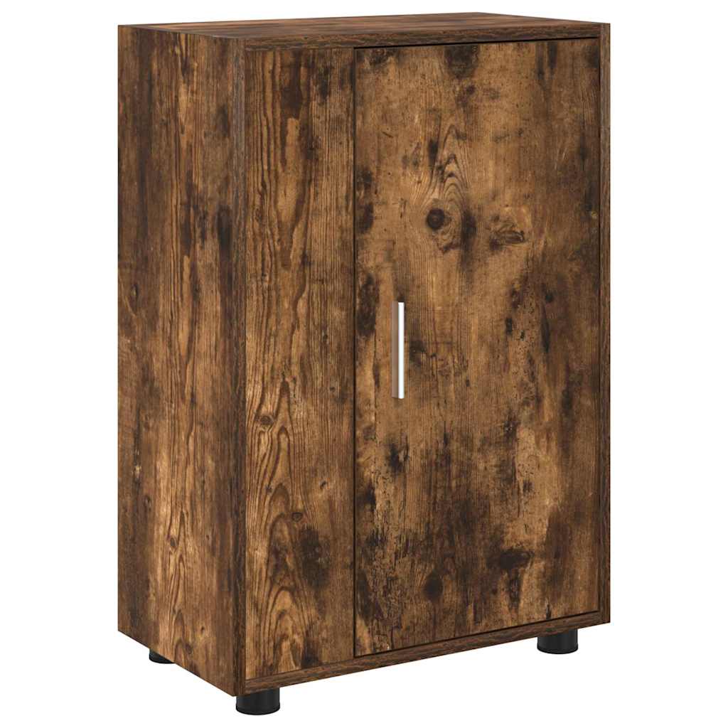 4 Piece TV Cabinet Set 4 pcs Somoked oak Engineered wood
