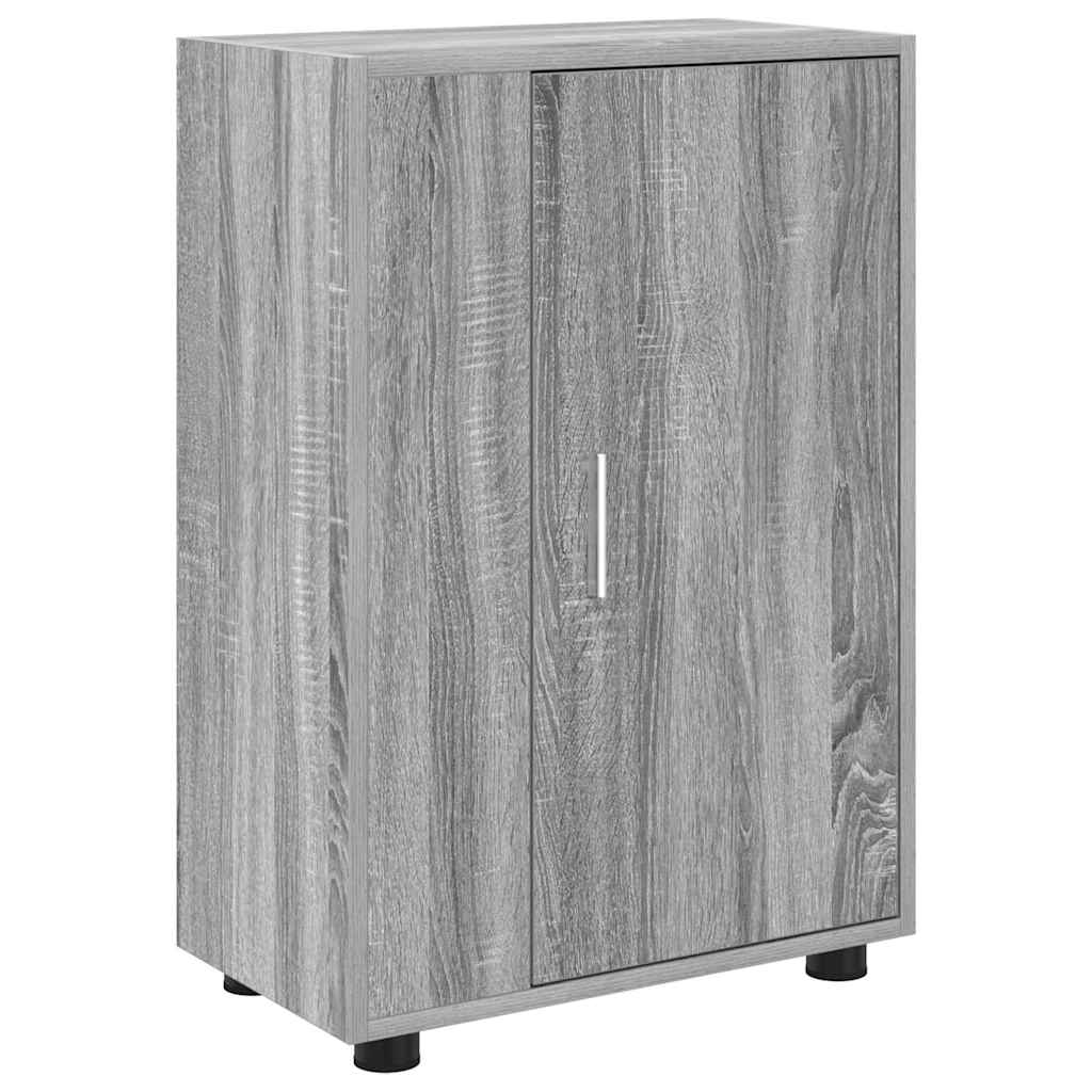 4 Piece TV Cabinet Set 4 pcs Grey sonoma Engineered wood