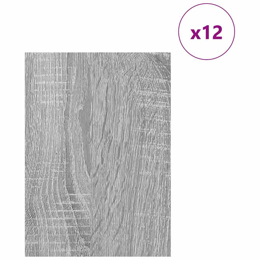 12 pcs Grey sonoma Engineered wood
