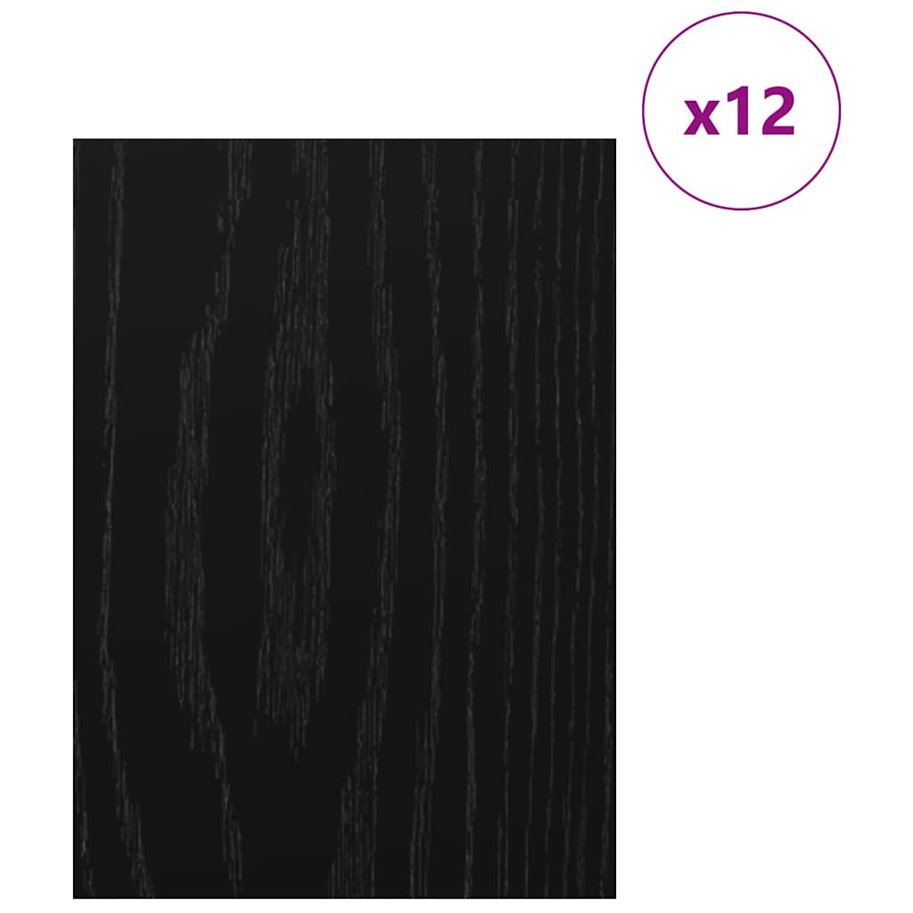 12 pcs Black oak Engineered wood