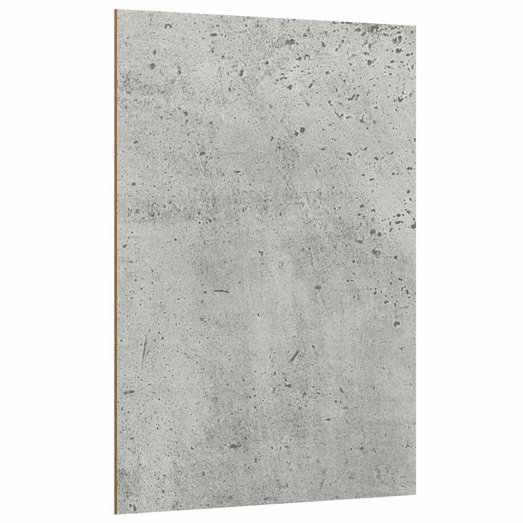 12 pcs Concrete grey Engineered wood
