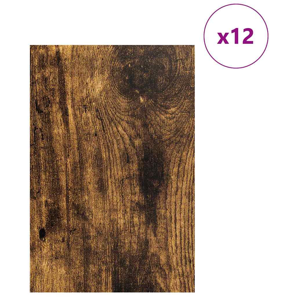 12 pcs Smoked oak Engineered wood