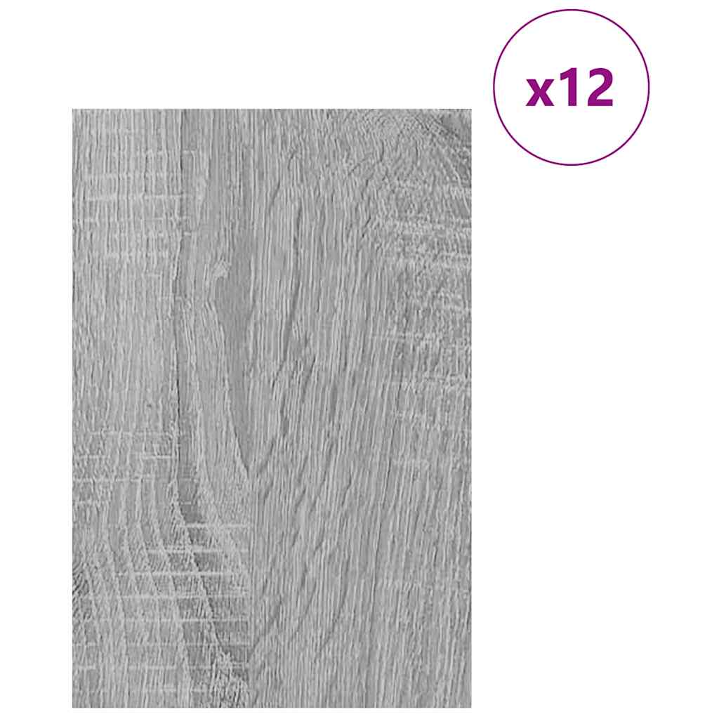12 pcs Grey sonoma Engineered wood