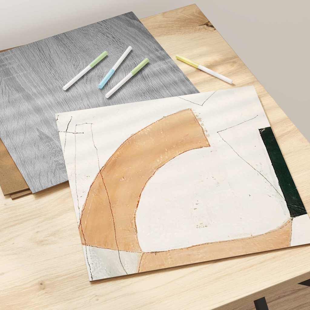 50 pcs Grey sonoma 30 x 30 x 0.3 cm Engineered wood