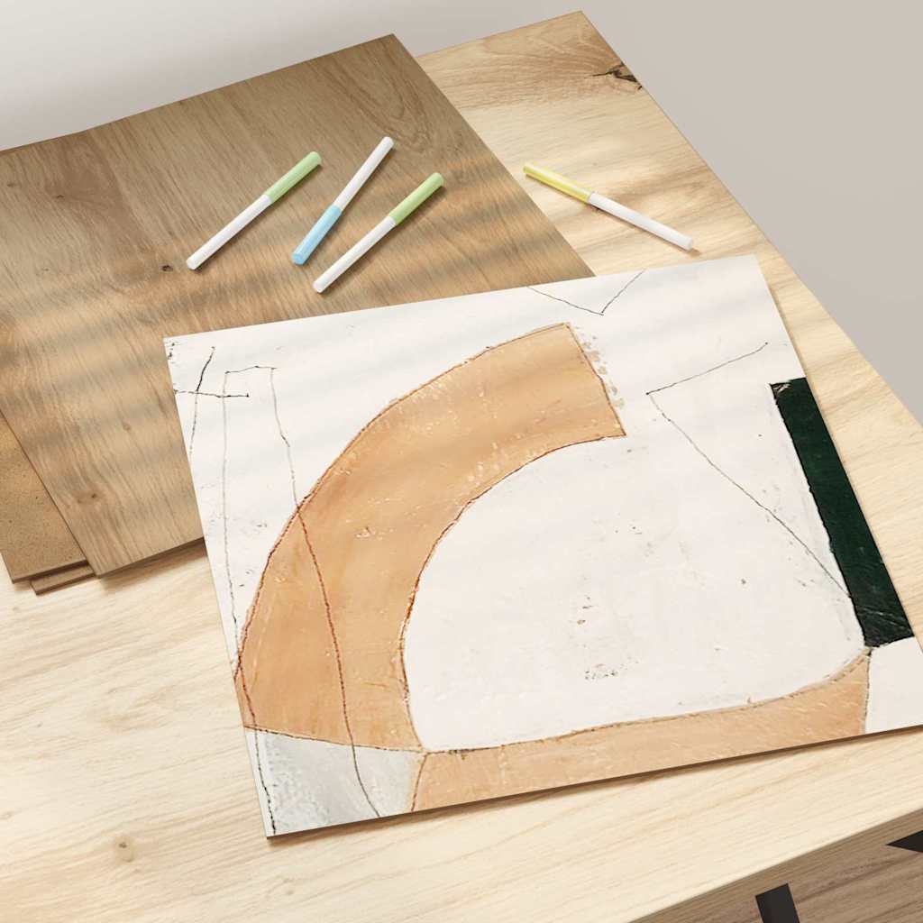 50 pcs Artisan oak 30 x 30 x 0.3 cm Engineered wood