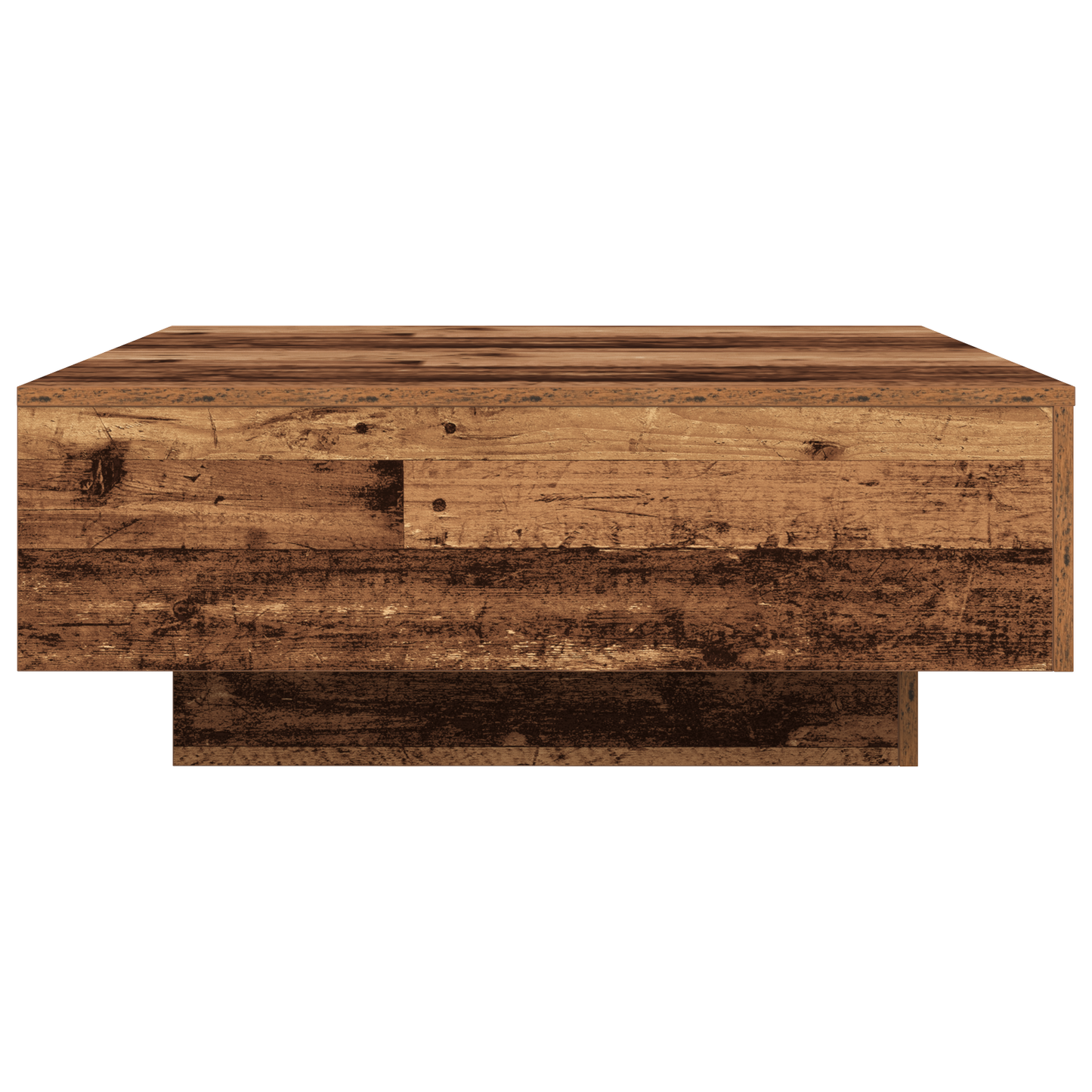 Coffee Table Old wood & & Blue 80 x 80 x 31 cm Engineered wood