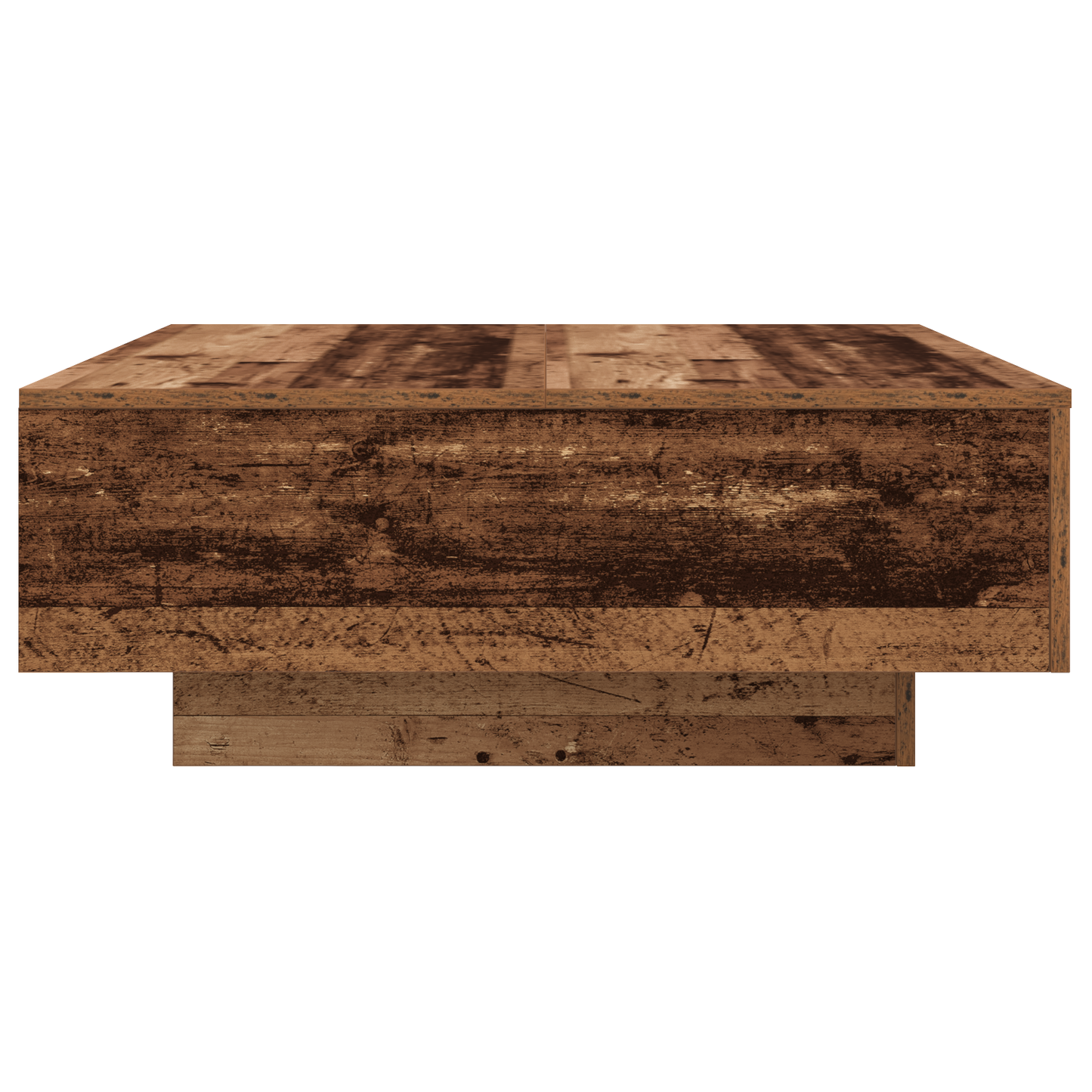 Coffee Table Old wood & & Blue 80 x 80 x 31 cm Engineered wood