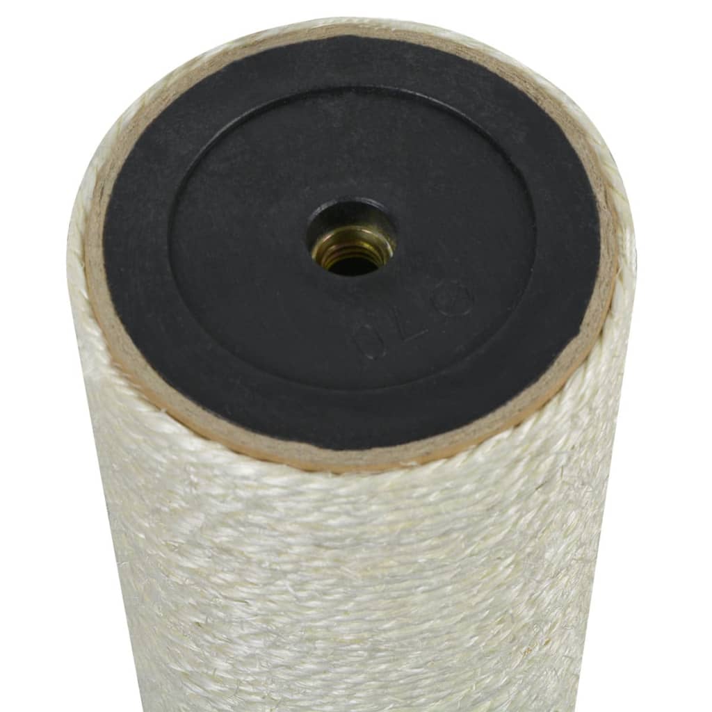 Cat Scratching Post 8x15 cm 10 mm Beige