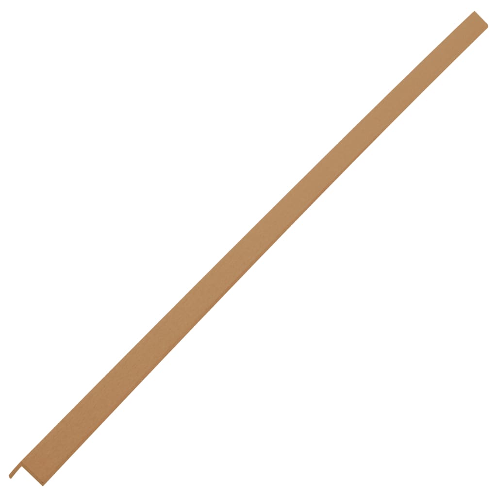 5 pcs Decking Angle Trims WPC 170 cm Teak Colour