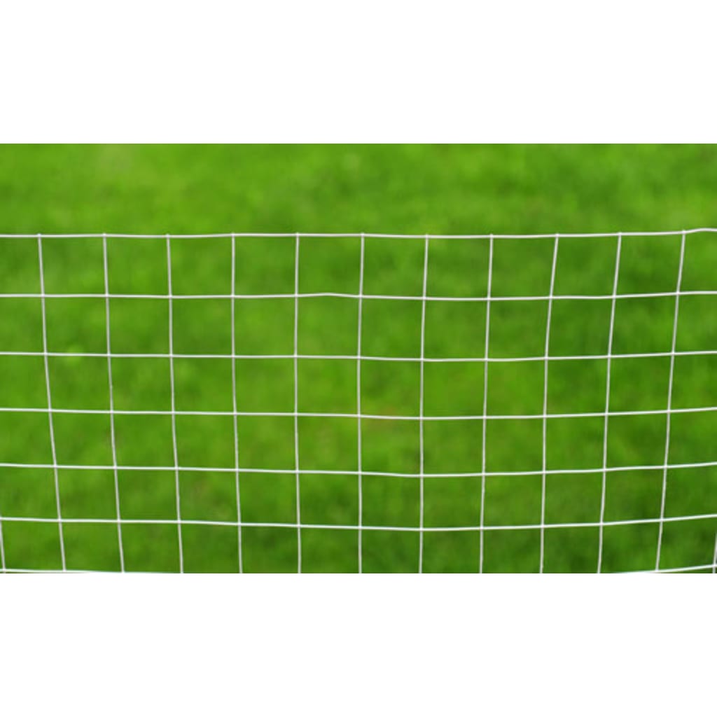 Chicken Wire Fence Galvanised Steel 10x1 m Silver