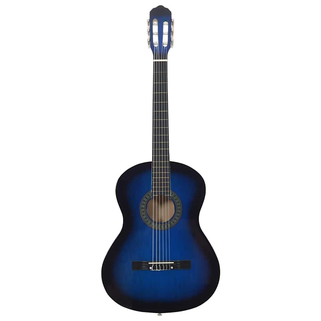 Classical Guitar for Beginner Blue 4/4 39" Basswood