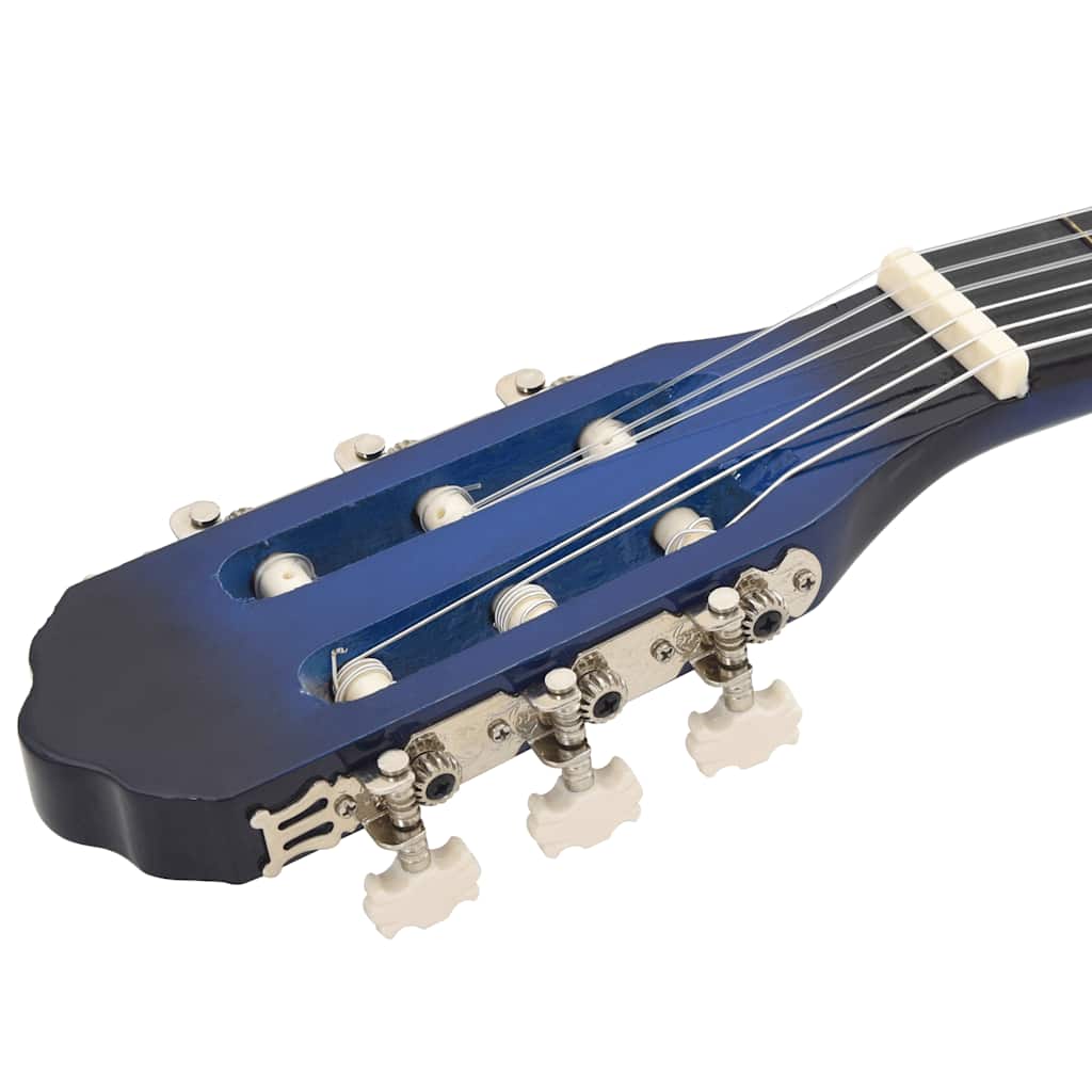 Classical Guitar for Beginner Blue 4/4 39" Basswood