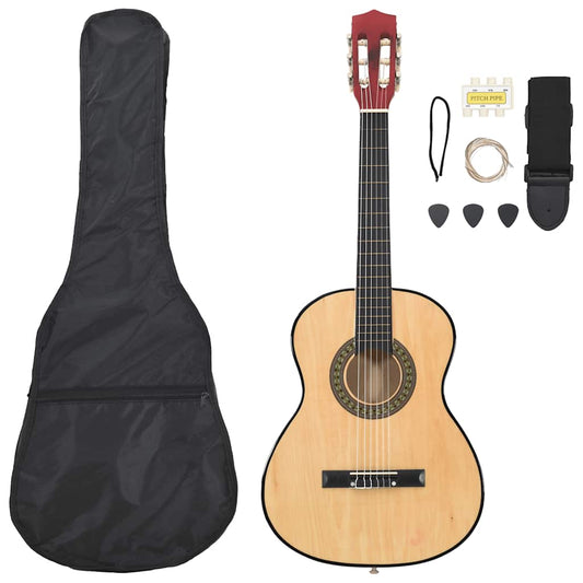 8 Piece Classical Guitar Beginner Set 3/4 36