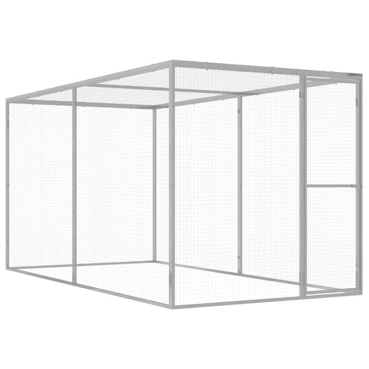 Cat Cage 3x1.5x1.5 m Galvanised Steel
