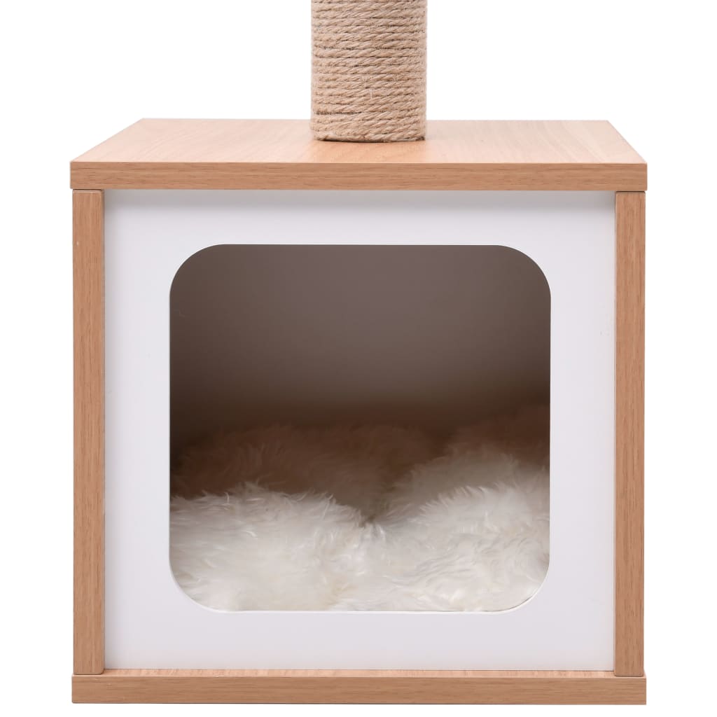 Cat Tree with Sisal Scratching Mat 62 cm