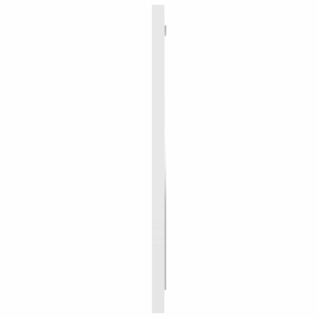 2 Piece Bathroom Furniture Set White Engineered Wood