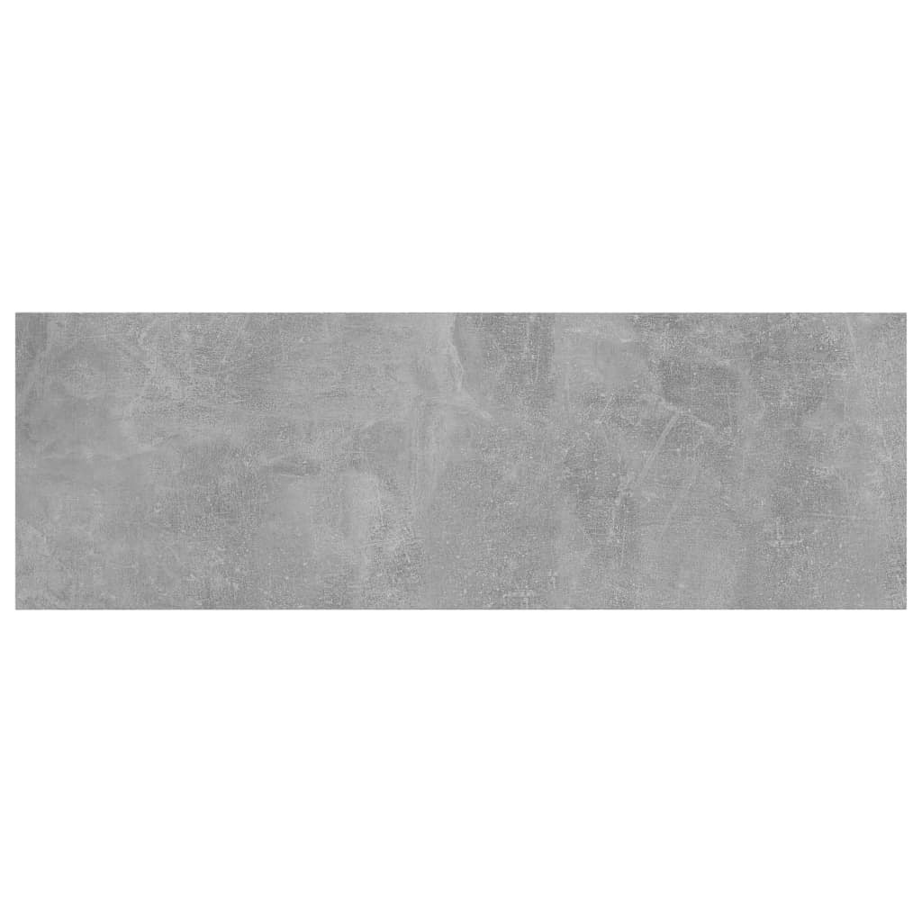 Bookshelf Boards 4 pcs Concrete Grey 60x20x1.5 cm Engineered Wood
