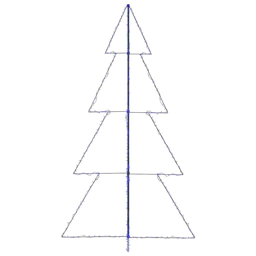 Christmas Cone Tree 360 LEDs Indoor and Outdoor 143x250 cm