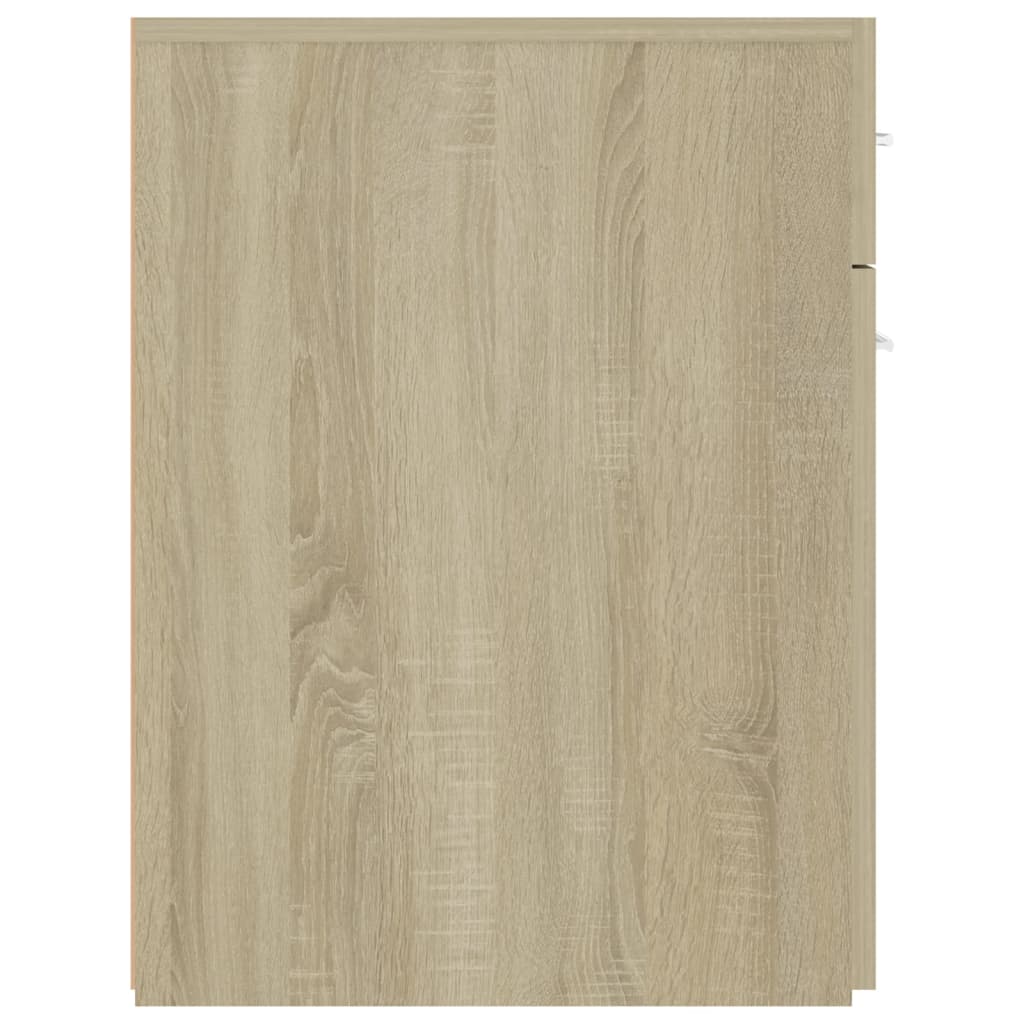 Apothecary Cabinet Sonoma Oak 20x45.5x60 cm Engineered Wood