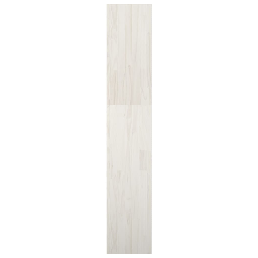Book Cabinet/Room Divider White 40x30x167.5 cm Solid Pinewood