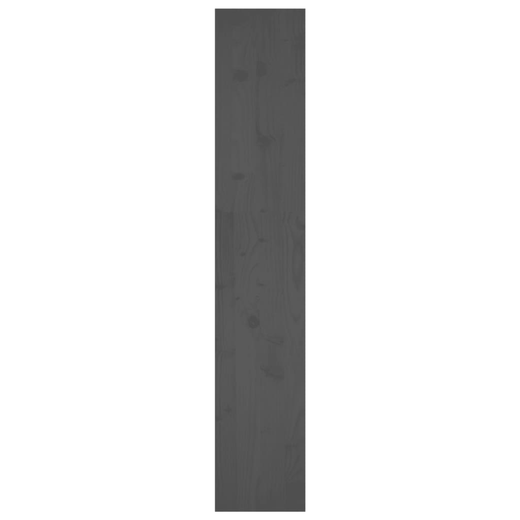 Book Cabinet/Room Divider Grey 80x30x167.4 cm Solid Wood Pine