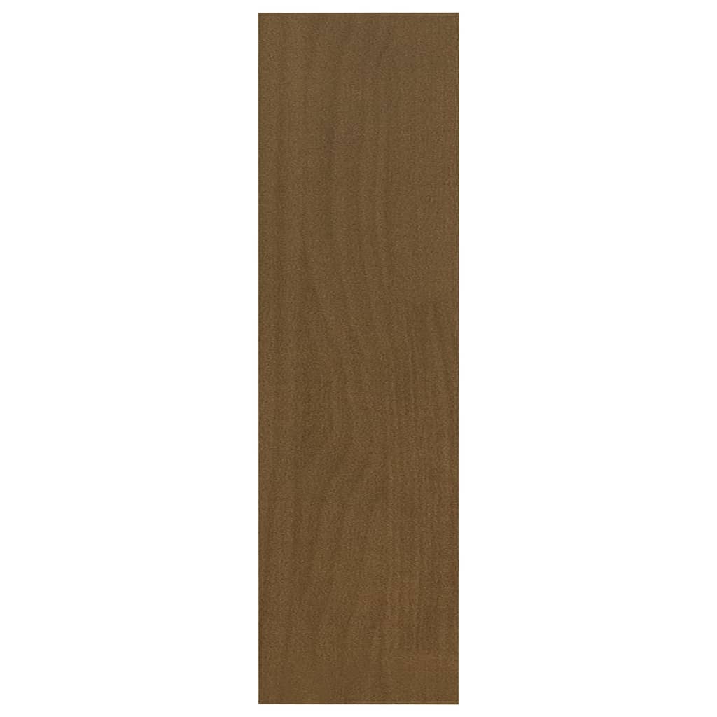 Book Cabinet/Room Divider Honey Brown 100x30x103 cm Solid Pinewood