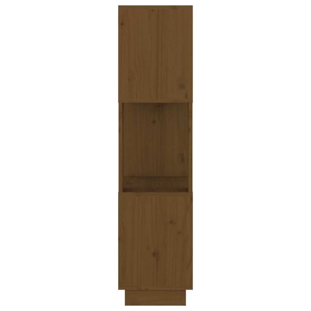 Book Cabinet/Room Divider Honey Brown 51x25x101 cm Solid Wood Pine