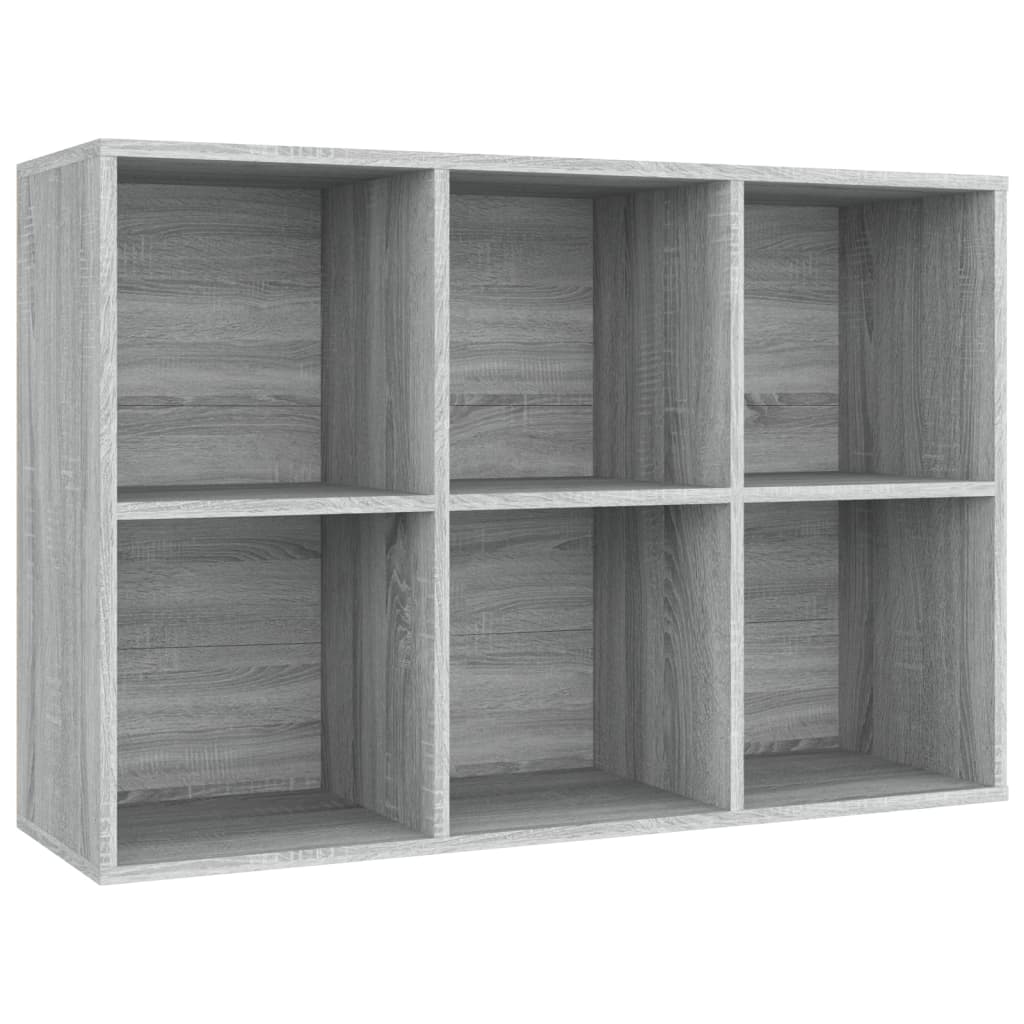 Book Cabinet/Sideboard Grey Sonoma 66x30x98 cm Engineered Wood