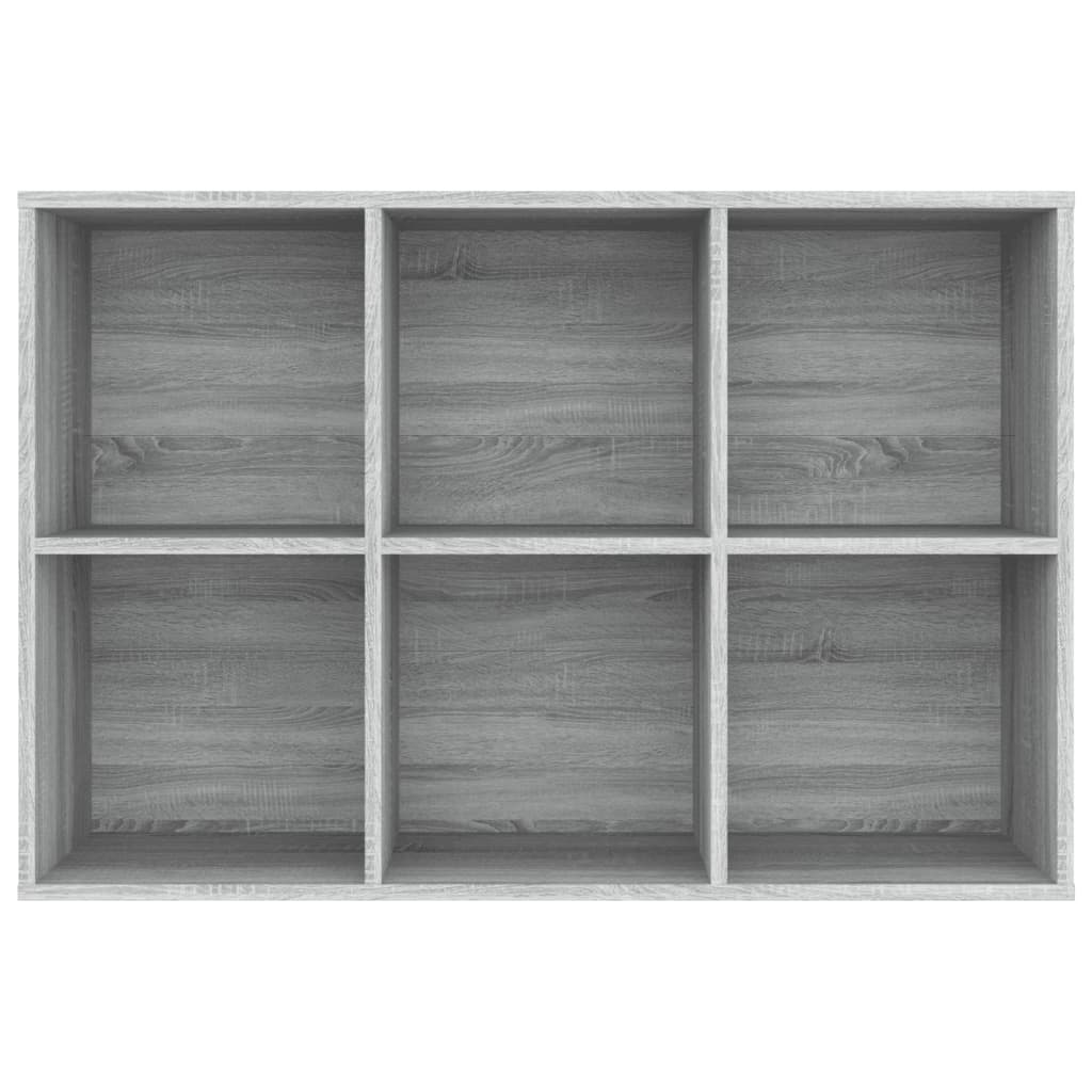 Book Cabinet/Sideboard Grey Sonoma 66x30x98 cm Engineered Wood