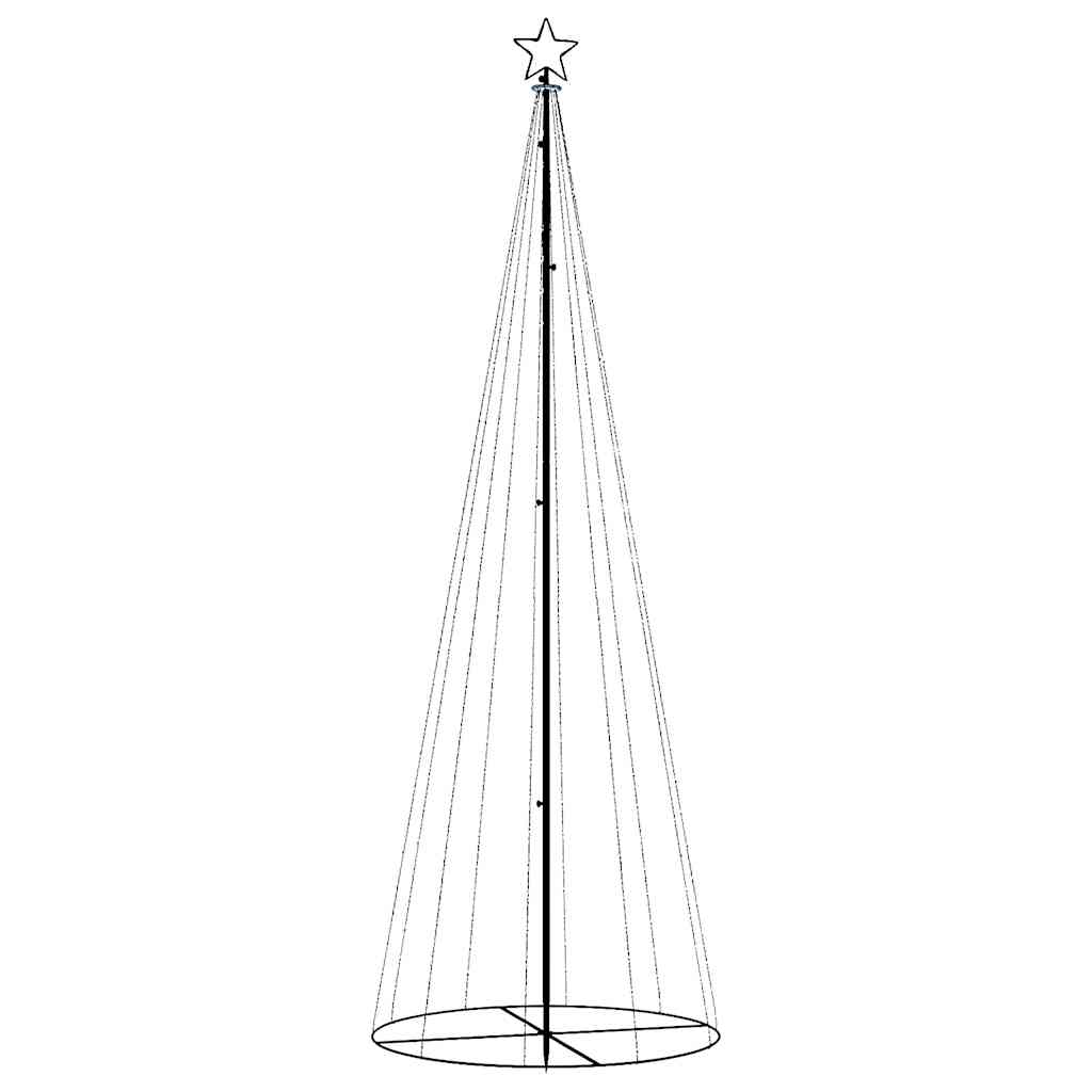 Christmas Cone Tree Warm White 310 LEDs 100x300 cm